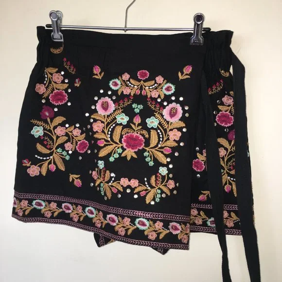 Stellino embroidered Skort size 6-10 - Picture 6 of 16